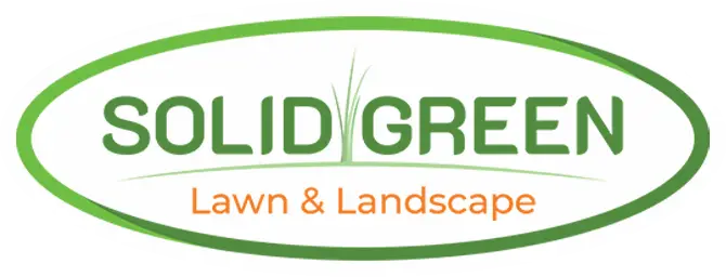 Solid Green Lawn & Landscape Logo