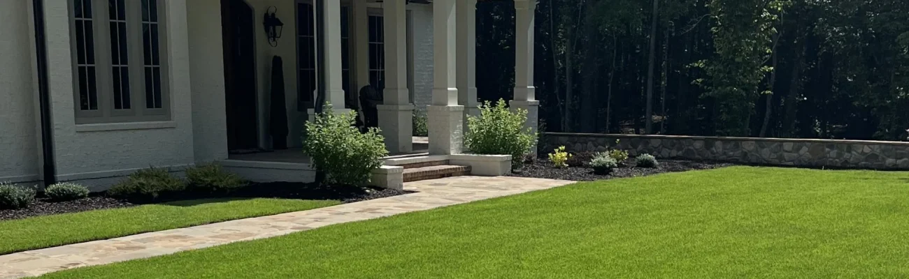 property-with-green-lawn